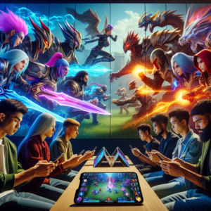 Epic Showdown: Teams Clash in Mobile Legends Tournament