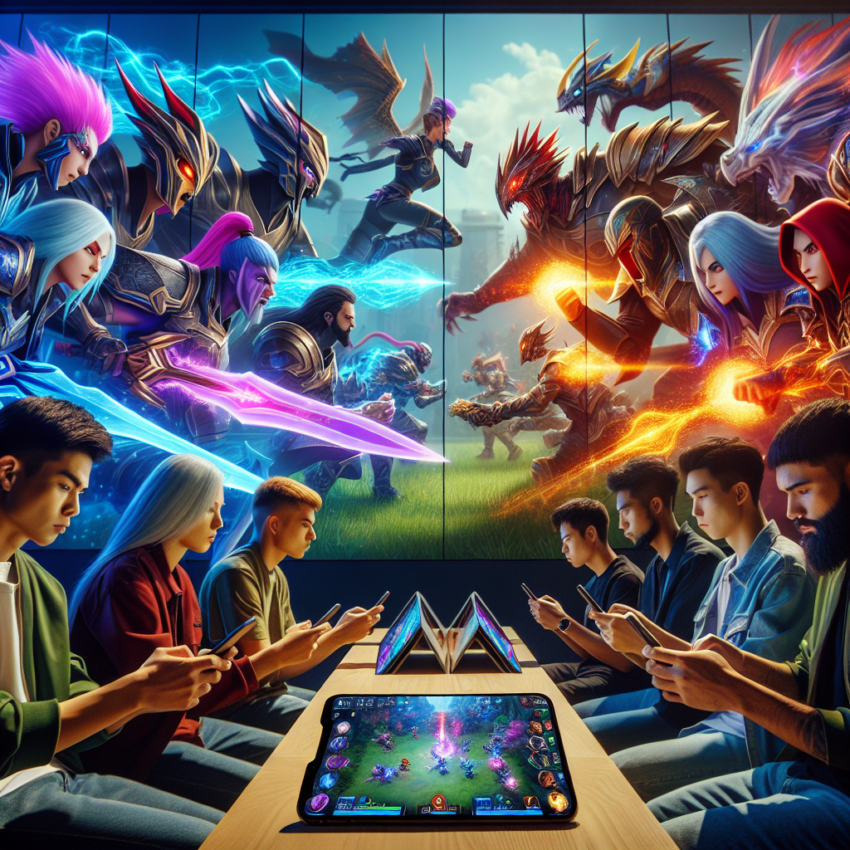 Epic Showdown: Teams Clash in Mobile Legends Tournament