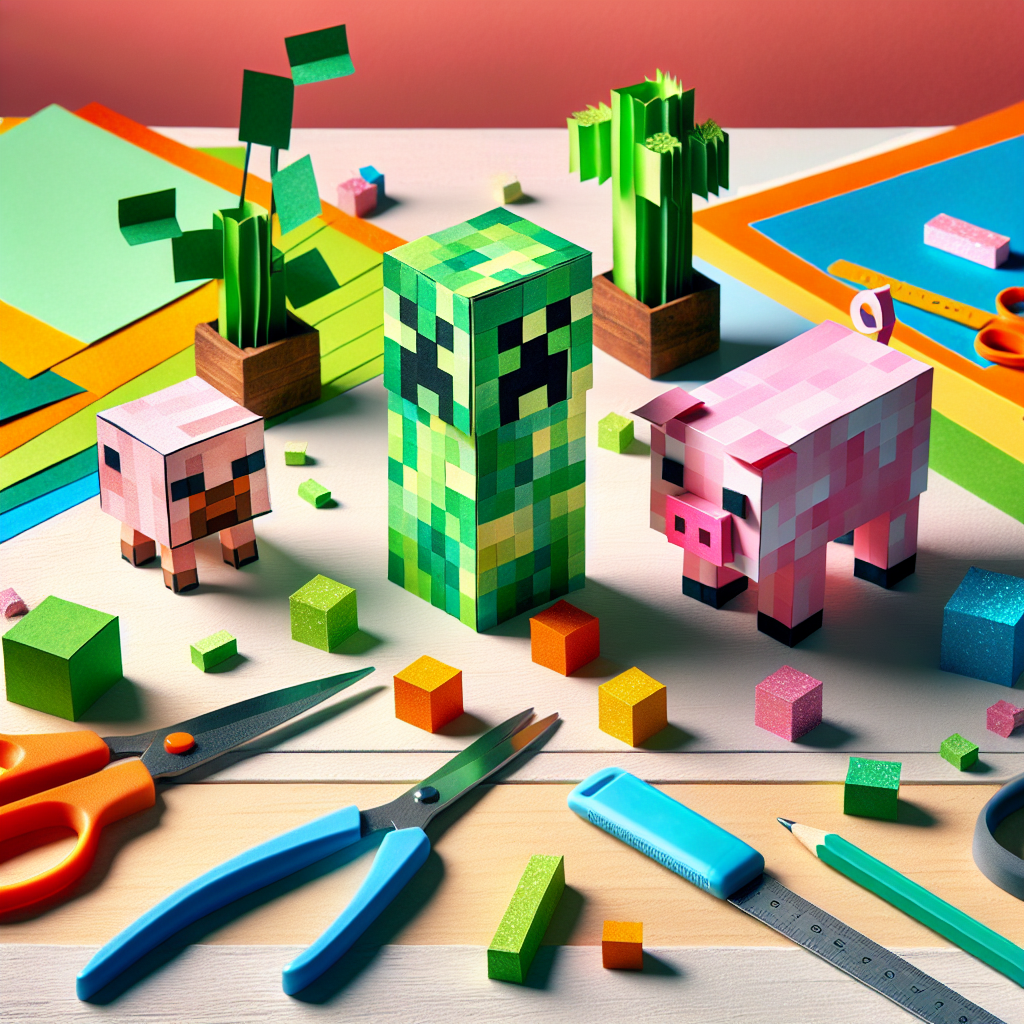 Master the Art of Paper Craft: Create Stunning Minecraft Models